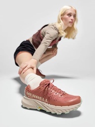 MERRELL AGILITY PEAK 5 GTX健身輕量慢跑越野防水女鞋-岩石紅