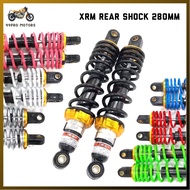 [99PRO MOTOR] 2PCS SET MHR Racing XRM 280mm Rear Suspension Shock Absorber