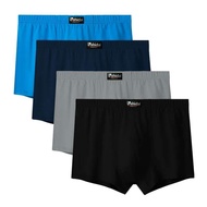Comfort บ็อกเซอร์ผู้ชายผ้าฝ้าย100% 10XL 4ชิ้น/ล็อตกางเกงบ็อกเซอร์กางเกงในชายผู้ชายโอเวอร์ไซส์ Nhui