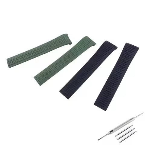 Watch strap accessories compatible for Patek Philippe dustproof rubber watch band Grenade Aquanaut 5