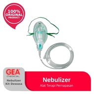 GEA Masker Nebulizer Medical Child Kids Terapi Pernafasan Anak Bayi Balita Batita Masker Uap Dengan