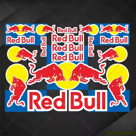 For Red Bull Motorcycle Sticker Decals