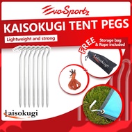 Kaisokugi Tent Pegs | Camping Tent Hook Pegs