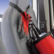 日本汽車載通用賽車運動桶型一體式座椅背頭枕掛鉤置物鉤毛巾架子