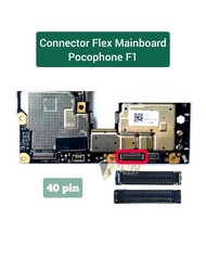 Konektor Mainboard Poco F1 Soket Fleksibel Connector Socket Pocophone