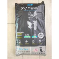 PWF Original Dog Food Lamb & Rice 18kg