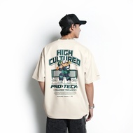 HIGH CULTURED x PROTECH Hiro Tee | Baju Oversaiz - 1116