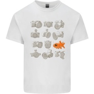 Fish Photography Funny Photographer Lens T-Shirt