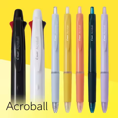 Japanese Stationery Pilot Acroball 4+1 Multi-function Pen Gel Ink Ballpoint Pens With Mechanical Pen