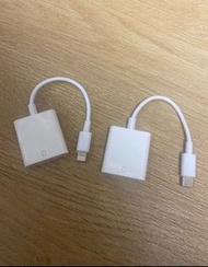 全新包郵 SD卡 手機讀卡器 CCD機用 lightning type c頭都有 不面交