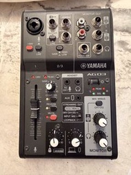Yamaha AG03 MK2 現場直播混音器