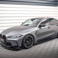 BMW M3 Sedan Touring G80 G81 Maxton Design Side Skirts Diffusers V.2
