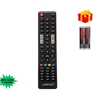 Remote điều khiển tivi ASANZO Mã 10 điều khiển TV Asanzo LCD-LED - Tặng kèm pin - Gia Dụng Chú Thoòn