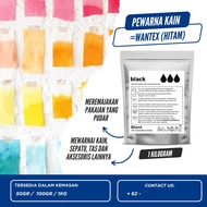 Pewarna Kain = Wantex //BLACK EX// 1Kg