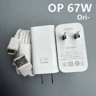 Original OPPO 67W Charger for Reno9/A1Pro/Reno9 Pro Charging Cable Realme Mobile Phone 6.5A USB Type