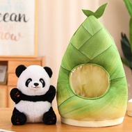 Bamboo Shoot Panda Doll Plush Toy Doll Bamboo Pipe Flower Panda Pillow Ragdoll Children Chengdu Souv