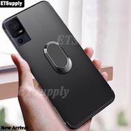 Phone Case Sharp Aquos R7S V7 Plus Aquos R9 R10 Pro Back Cover With Holder Stand Finger Softcase Rin