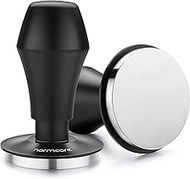 Normcore Coffee Tamper 57mm, Spring-loaded Tamper V4, Barista Espresso Tamper Flat Base with 15lb /
