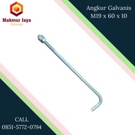 M19 X 60 X 10 Anchor Fastener Bolt Anchor/ Bolt Concrete Anchor/