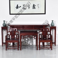 Solid Wood Altar Worship Table Home Altar Six-Piece Set of Furniture for Rural Hall and Middle Hall a Long Narrow Table