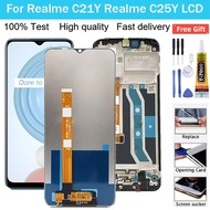 For Realme C21Y LCD /Realme C25Y LCD Original Digital Touch Screen Display / lcd for Realme C21Y