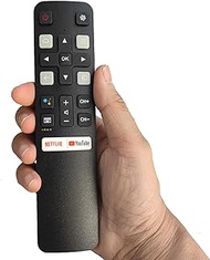 Replacement Voice Command Smart Remote Compatible for TCL Android 4K Smart TV 49S6800 32S6500S 43S6500 43S6500FS 49S6500FS 32S330 50S434 55S434 65S434 75S434
