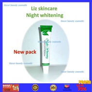COD - Salep Pemutih Malam Liz Skincare Night Whitening 10 gr Pemudar dan Penghilang Flek Hitam Cream
