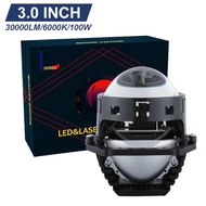 (จัดส่งที่รวดเร็ว)ไฟหน้ารถยนต์ Bi led 3 นิ้ว/2.5 นิ้ว ไฟหน้า led h4 H7 9005 9006 หลอดไฟ หลอด สําหรับ