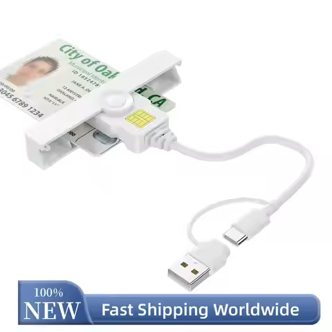 USB-C SIM Cloner Tax Declaration IC/ID/Bank Card Readers Folding Tax Payment Cards Readers For Phone