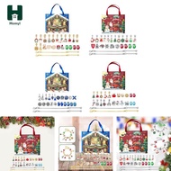Homyl Xmas Advent Calendar DIY Bracelet Set Party Gift Festive Alloy Fashion Handmade