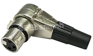 XLR-036N3P แคนนอน งอ (Female XLR Right Angle)