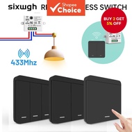 RF 433Mhz Wireless Switch Remote Controller switch DIY Smart Switch  Suis Jauh Tanpa Wayar RF 433Mhz