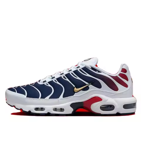 Nike Air Max Plus TN "PSG" Fashion Anti-slip Wear Comfortable Lightweight Life Casual Shoes Low-top 