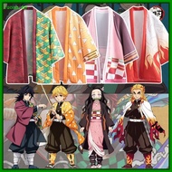 #Demon Slayer Cosplay Haori - Anime Bathrobe#