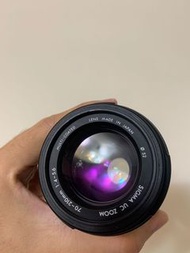 SIGMA UC ZOOM 70-210mm F4-5.6 MULTI-COATED鏡頭
