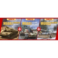Model TAKOM 1/35 2113+2132+2137 M60 series main battle tank kit