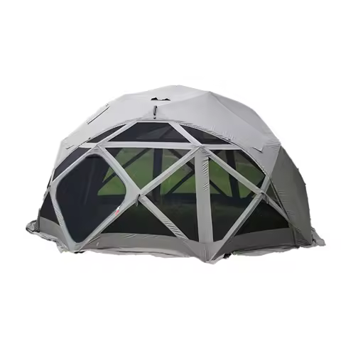 Factory Price Pop up Easy Set Summer Fishing Tent Octagon Family Camping Dome Outdoor Glamping Oxfor