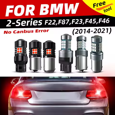 2×LED Brake Stop Tail Lights Blubs No Error For BMW 2-Series F22 F84 F23 F45 F46 Coupe Active Gran T