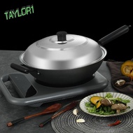 TAYLOR1 Stainless Steel Pot Lid, Universal Anti-Scald Wok Lid, Kitchen Accessories Round Anti- Spill 32/34/36/38/40cm Pot Cover Pan