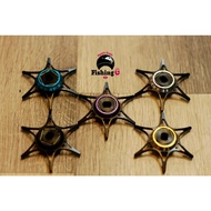 Star Drag Star mounted on DAIWA horizontal fishing reel