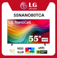 LG - 55 吋 LG NanoCell 4K 智能電視 - NANO80 55NANO80TCA