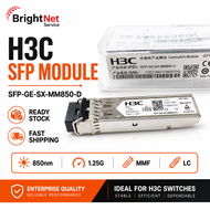BrightNet H3C SFP Module SFP-GE-SX-MM850-D 850nm 1.25G MMF LC Enterprise Quality Reliable Performanc