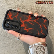 CHENYYKA Casing Hp Untuk OPPO A16 OPPO A16s OPPO A54s Case Casing retakan Kasing Kesing HP Cesing Si