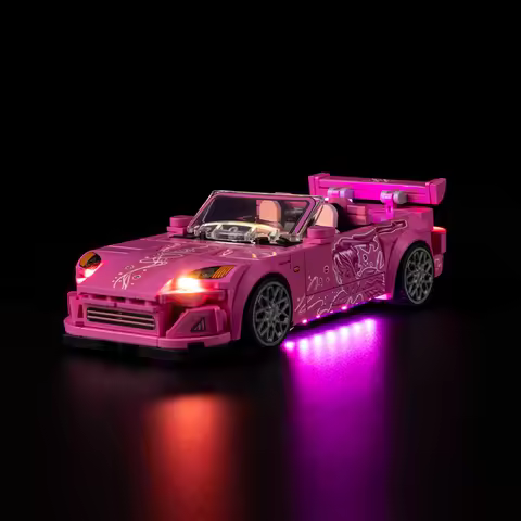 LED Light Set Suitable for LEGO 2 Fast 2 Furious Honda S2000 #77241 Speed Champions Building Blocks