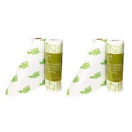 Kessler Bamboo Reusable Kitchen Towel 20 Sheets/roll | Eco-Friendly | Cost Saving | Ideal For Kitchen, Bathroom, Windows