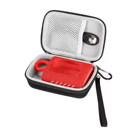 Exquisite Hard EVA Outdoor Travel Case Storage Bag Carrying Box for-JBL GO3 GO 3 Speaker Case Access