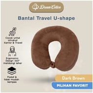 Travel Pillow U-Shape Neck Pillow Silicone Travel Pillow Memory Foam Neck Pillow/ Travel Pillow/