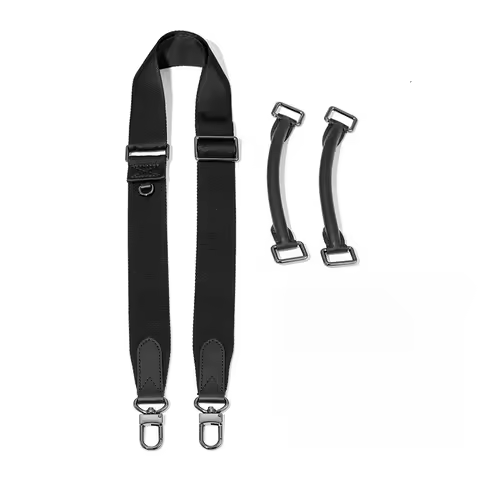 Genuine Leather Shoulder Strap Replacement for LV Keepall 25 Leather Kit with Sewing Rope Handle Str