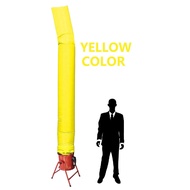 Air Dancer (Sky Dancer) Straight Tube Cloth Yellow Color 14 feet without Blower