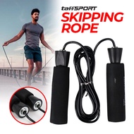 Taffsport Jump Rope Skipping Speed Jump Rope Sports Weight - JR05 - Black